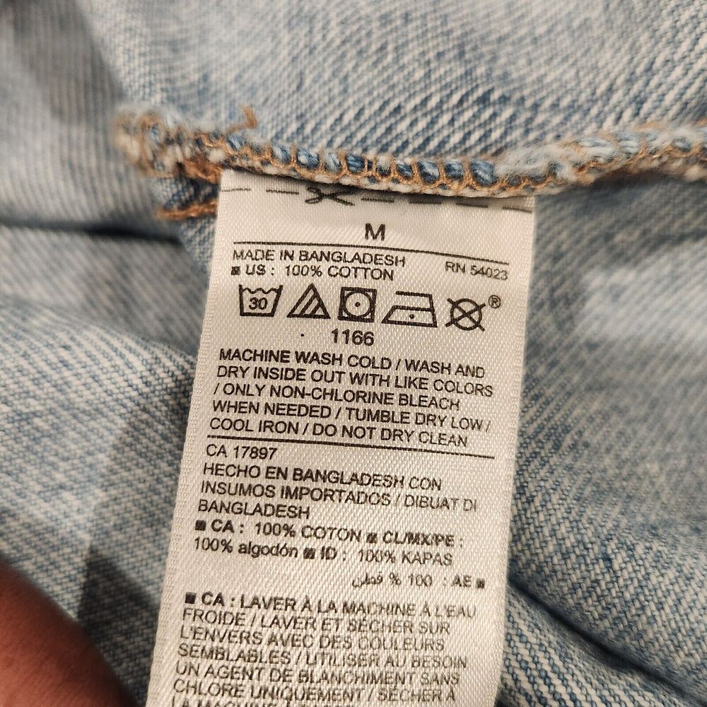 Old Navy Light Blue Denim Jacket Blazer - Picture 6 of 10